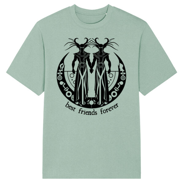 Shirt unisex Best Friends Forever demons Thumbnail