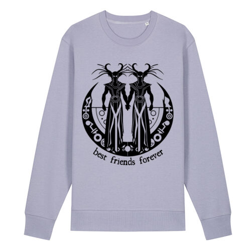 Sweater Unisex Best Friends Forever demons Thumbnail