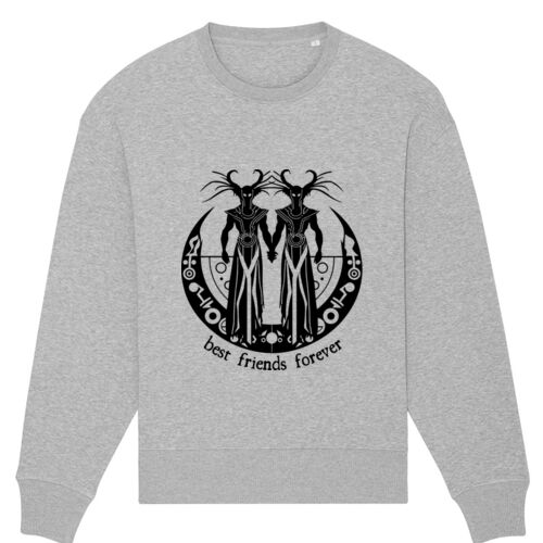 Sweater Unisex Best Friends Forever demons Thumbnail