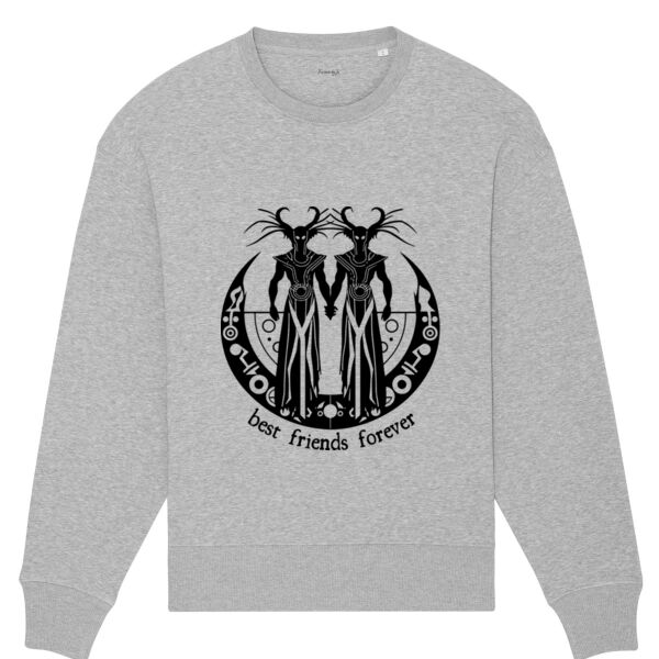 Sweater Unisex Best Friends Forever demons Thumbnail