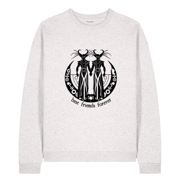 Sweater Unisex Best Friends Forever demons Thumbnail