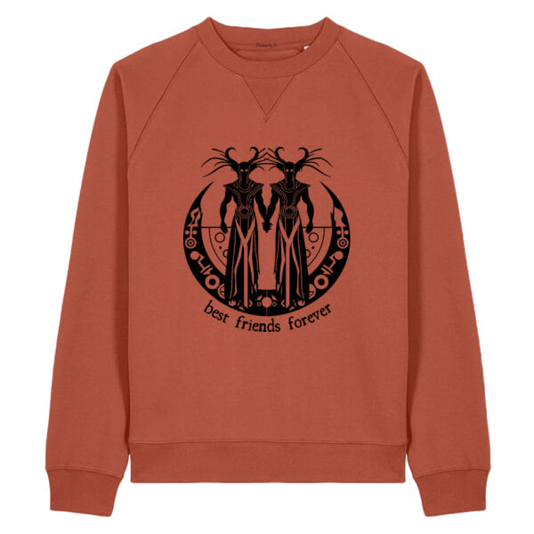 Sweater Unisex Best friends forever demons Thumbnail